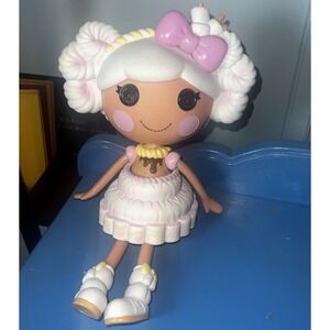 Lalaloopsy Doll Toasty Sweet Fluff Marshmallow Cupcake Full Size Doll Very Rare